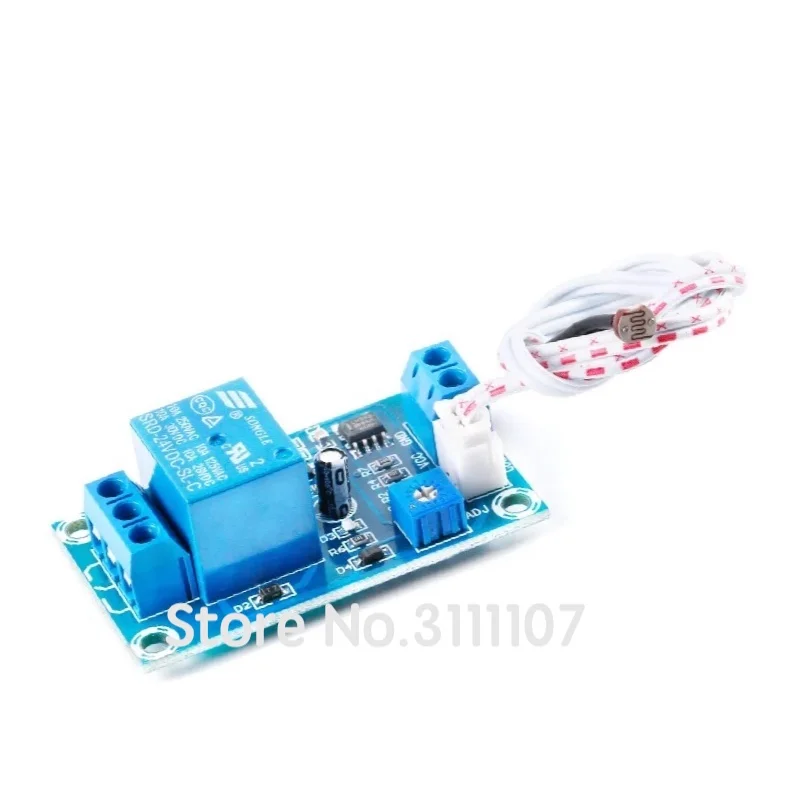 XH-M131 DC 5V 12V 24V Photoresistor Relay Module Detection Sensor brightness Light Control Switch Photorelay Automatic Control