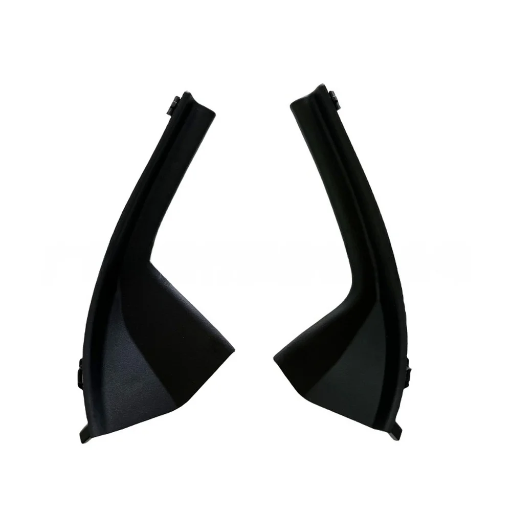 Black Wiper Deflector for Perfect Fit Design Lightweight 25.5g Per Pair Easy Installation High Universality Fitment