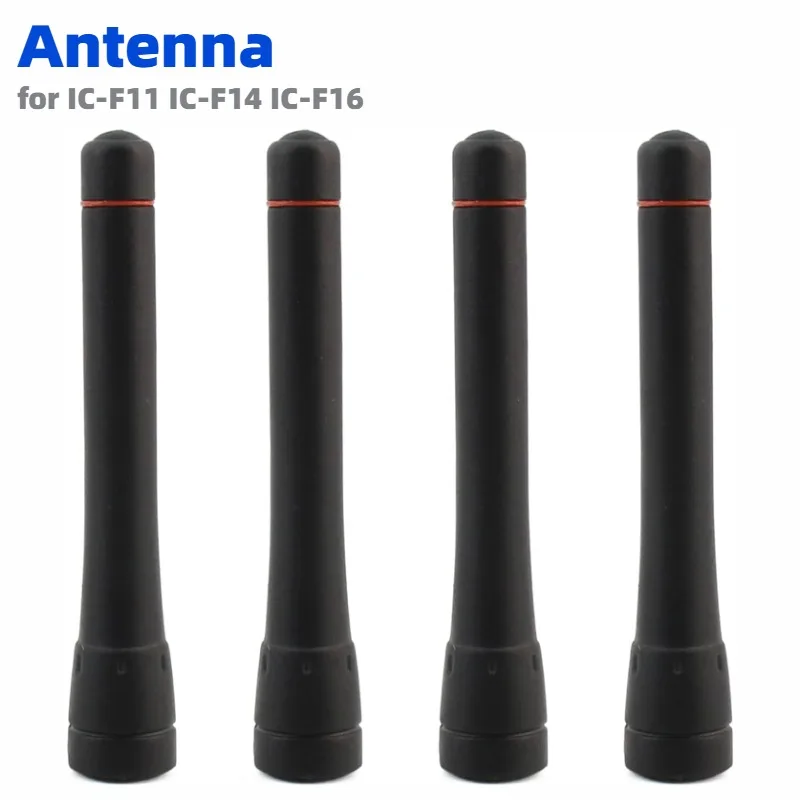4Pcs FA-SC56VS VHF 136-174 MHz Replacement Short Antenna Fit for IC-F11 IC-F14 IC-F16 IC-F3 IC-F30 IC-F30GT IC-F33 Two Way Radio