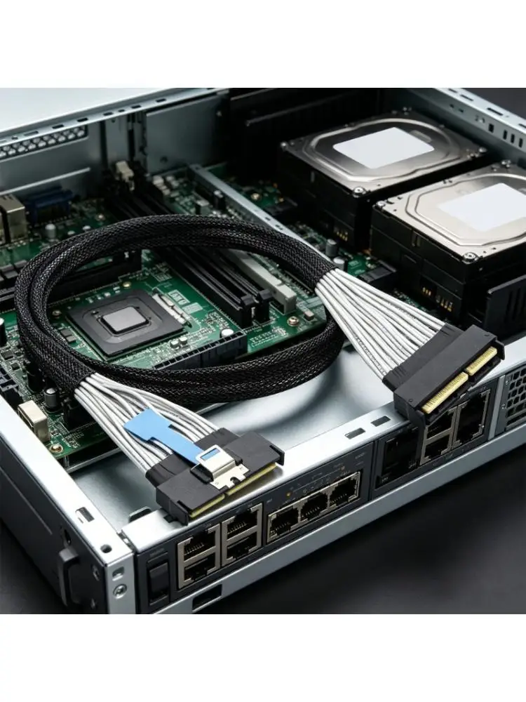 Y1UB 5.0 124P 16X to 5.0 124P Servers Data Cable PCIe 5.0 16 Channel Cable