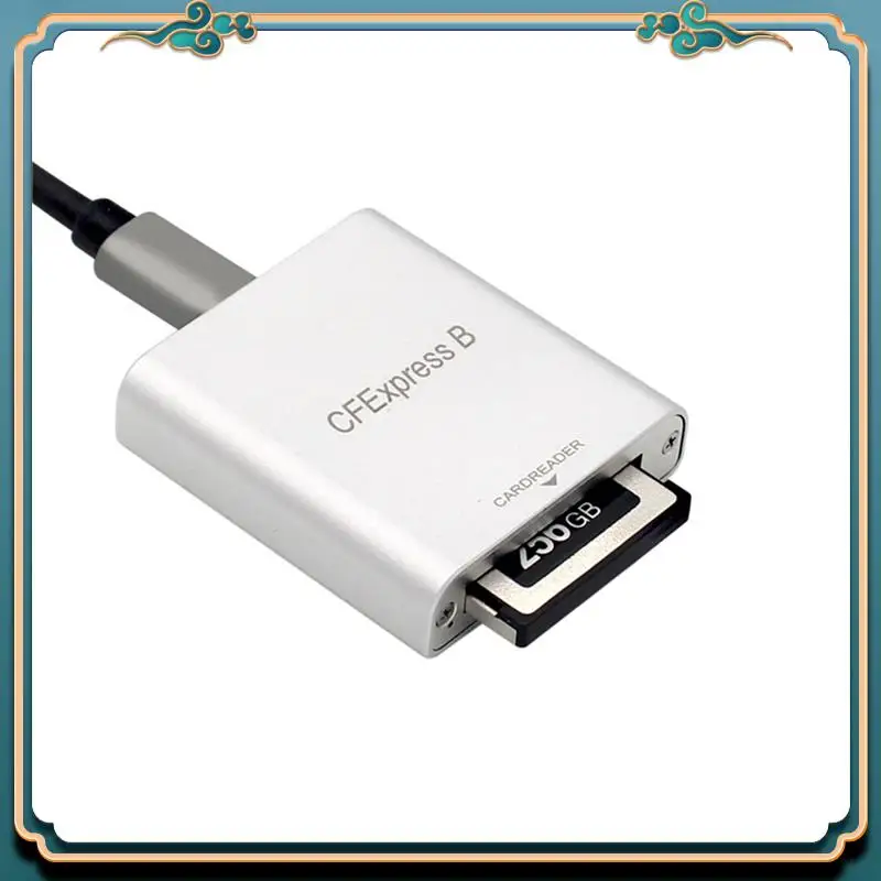 (Новинка)-Cfexpress Card Reader Портативный USB 3.1 Gen 2 10 Гбит/с CFE B Карта памяти без привода Type C Устройство чтения данных для ноутбука Прочный
