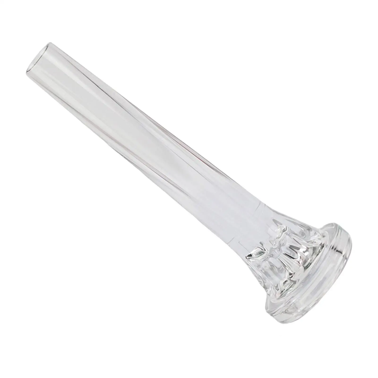Durable Transparent Trumpet Mouthpiece Acrylic Replacement Music Accessory Lightweight for Practice School Band