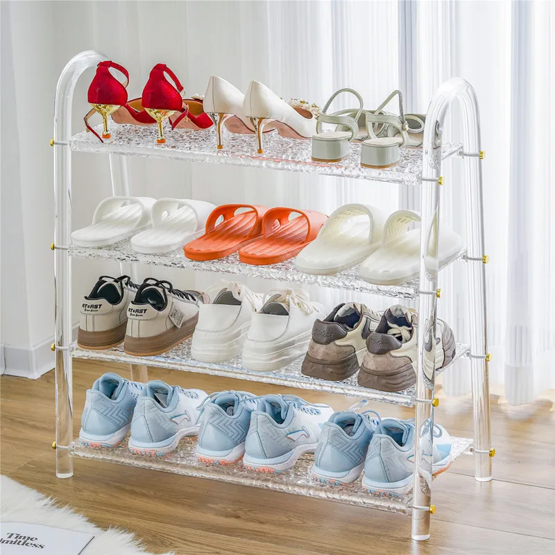 Acrylic Transparent Shoe Cabinet Modern Luxury Organizer Designer Shoe Cabinet Entryway Nordic Organizador De Zapatos Furniture