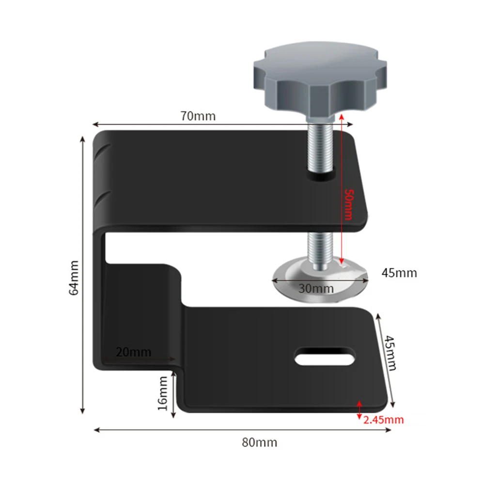 2pcs Drawer Panel Clips Woodworking Clamp Cabinet Drawer Installation Fixed Clamp With Adjustment  Furniture Accessories