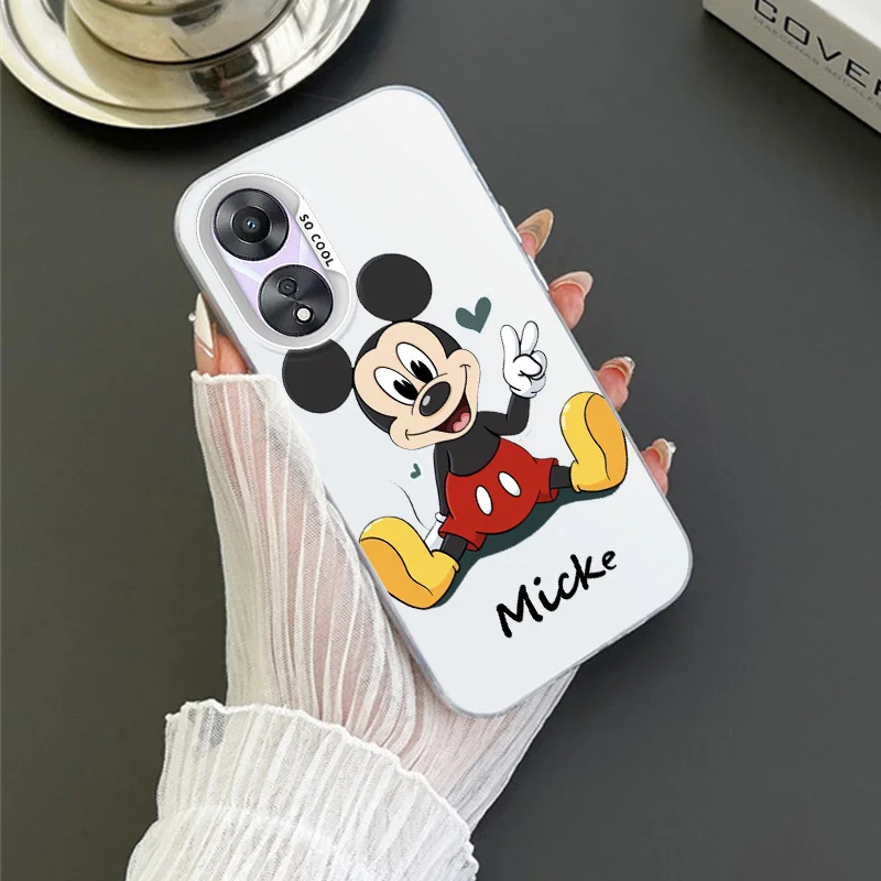 Disney Mickey and Minnie For OPPO Realme 5 8 10 11 i Pro C 2 15 20 21 31 33 35 53 55 9i Colorful Phone Case Soft Funda Silicone