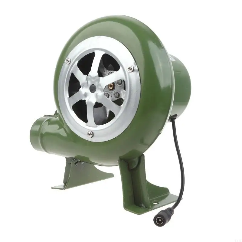 منفاخ هواء بمروحة WXTC DC12V 2900R ضبط سرعة مراوح شواء التخييم والنزهات 100 فولت 220 فولت