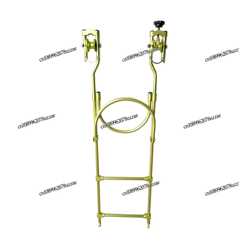 Insulated Rope Ladder, Electric Soft Ladder Head, Aluminum Alloy Flying Car, Double-wire Bicycle with Brake Self-locking