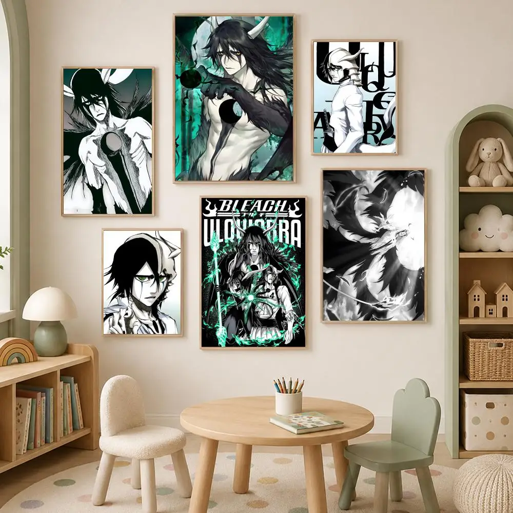 Anime Ulquiorra Cifer Poster Self-Stick HD PP paper Wall Art Poster, Waterproof Decor for Bedroom, Living Room and Home