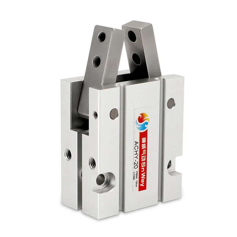ACHY  pneumatic cylinder with a-ir br-ake di-sc pres-sure ro-d br-ake pi-ston construction, focusing on c-ore bearing components
