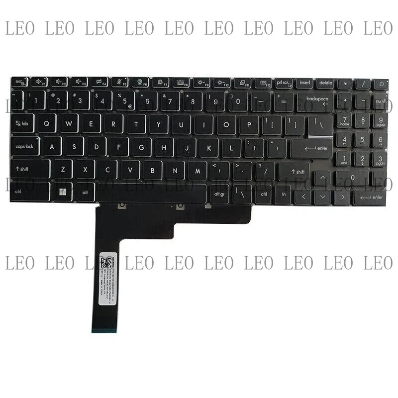 JJ  For MSI Stealth GS77 12UG 12UGS 12UH 12UHS US keyboard RGB backlit Laptop