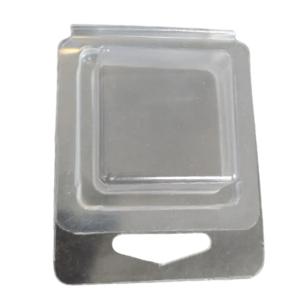 Environmentally Friendly Wax Melt Boxes PET Material  Safe and Tasteless Preserves Fragrance 100 Sturdy Clamshell Molds