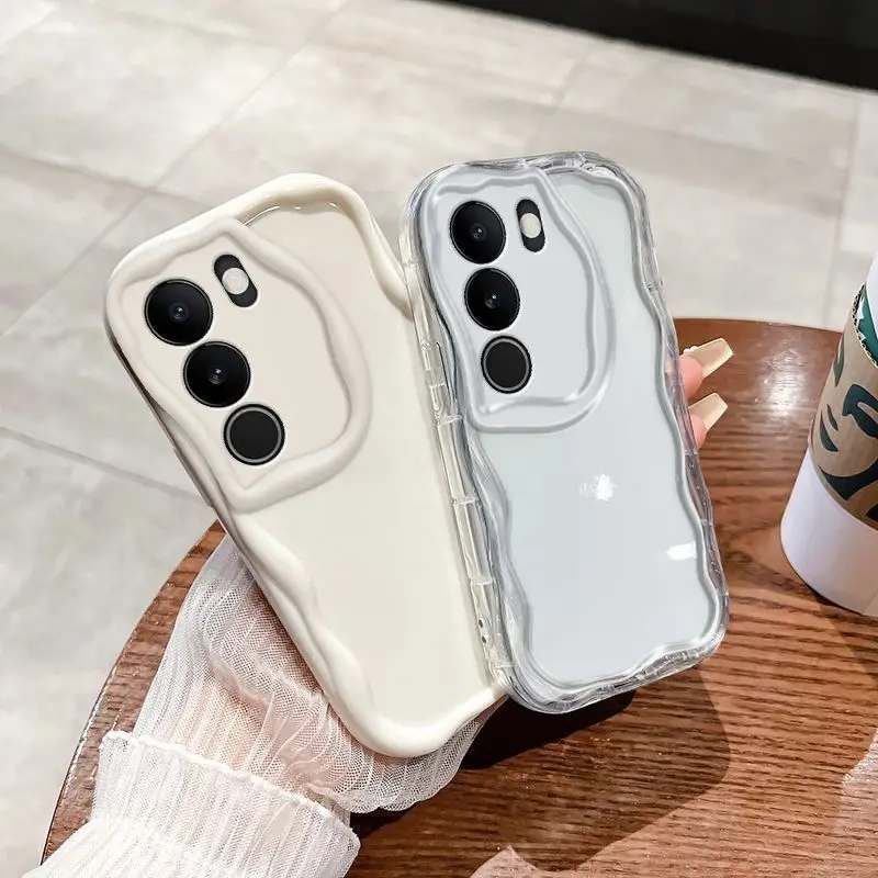 For Realme C75 Phone Case Realme C75X Case Realme C73 Realme Narzo 80 Lite 5G Clear TPU Wave Soft Case Cover