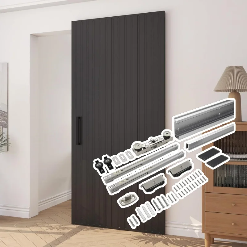 Hot Selling Ghost Sliding Door Mechanism for Save Space Small Home Interior Kitchen Magic Ghost Door Kits