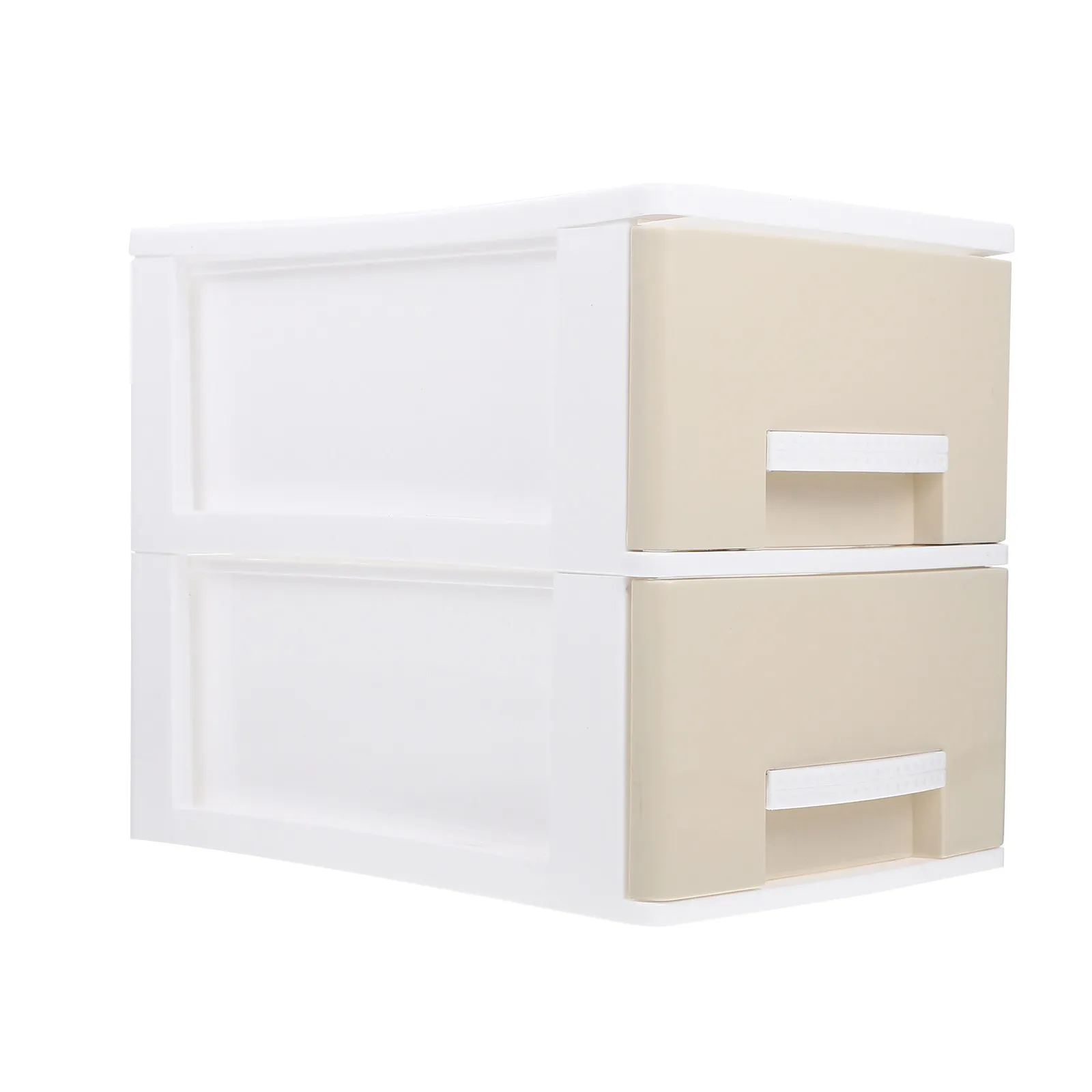 

Two Layer Drawer Type Desktop Organizer High Durability Fine Workmanship Multi-Functional Storage Box for Cosmetics Jewelry