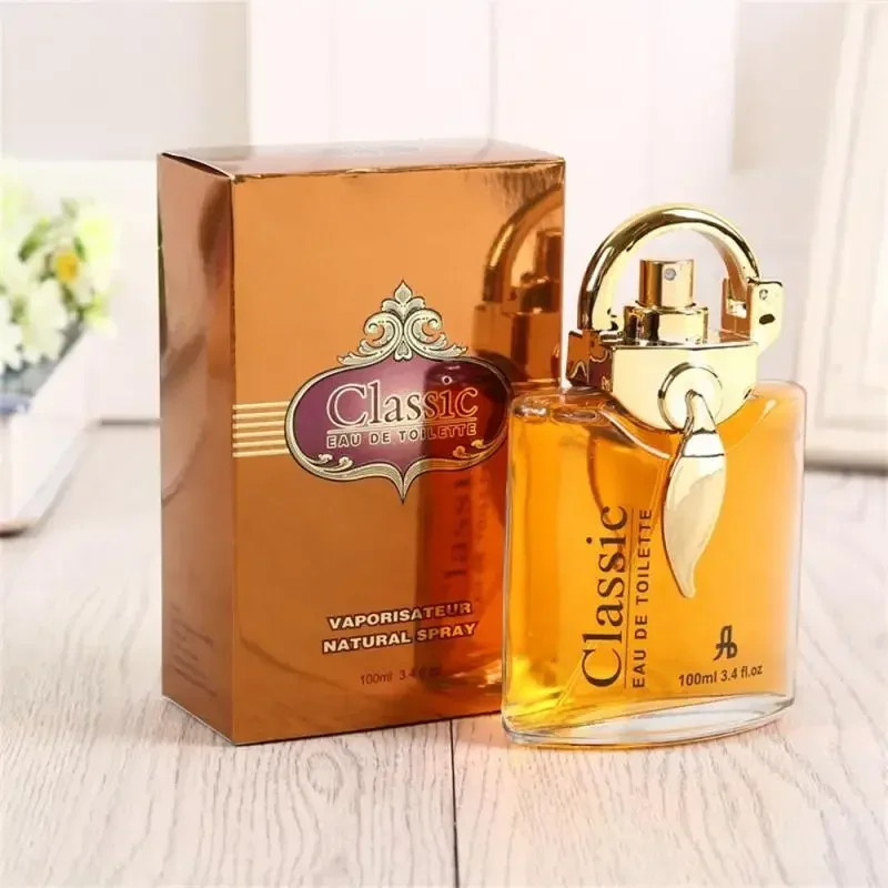 100ml Original Men's Perfume Lasting Fragrance Floral Scent Golden Earl Arabian Dubai Perfumes Hombres Originales Daily Dating