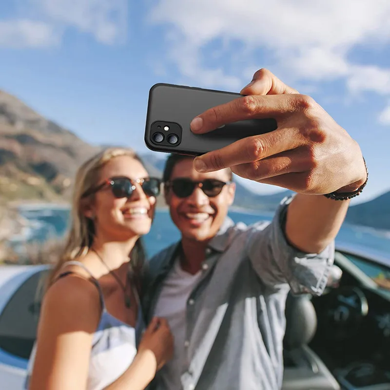 Neue Rüstung Stoßstange Stoßfest Telefon Fall Für iPhone 15 11 12 13 Mini 14 Pro XR X Xs max 7 8 Plus SE 2020 Silikon Hard Cover Capa – Detail 2