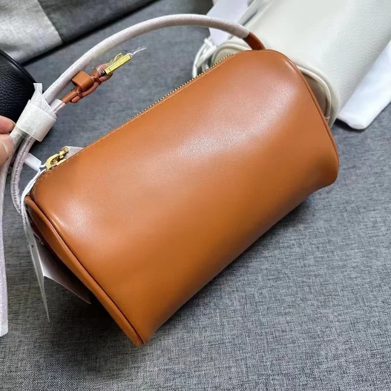 Mobile Phone Bag Cowhide Simple Classic Retro Simple Leather Mini Hand Bag