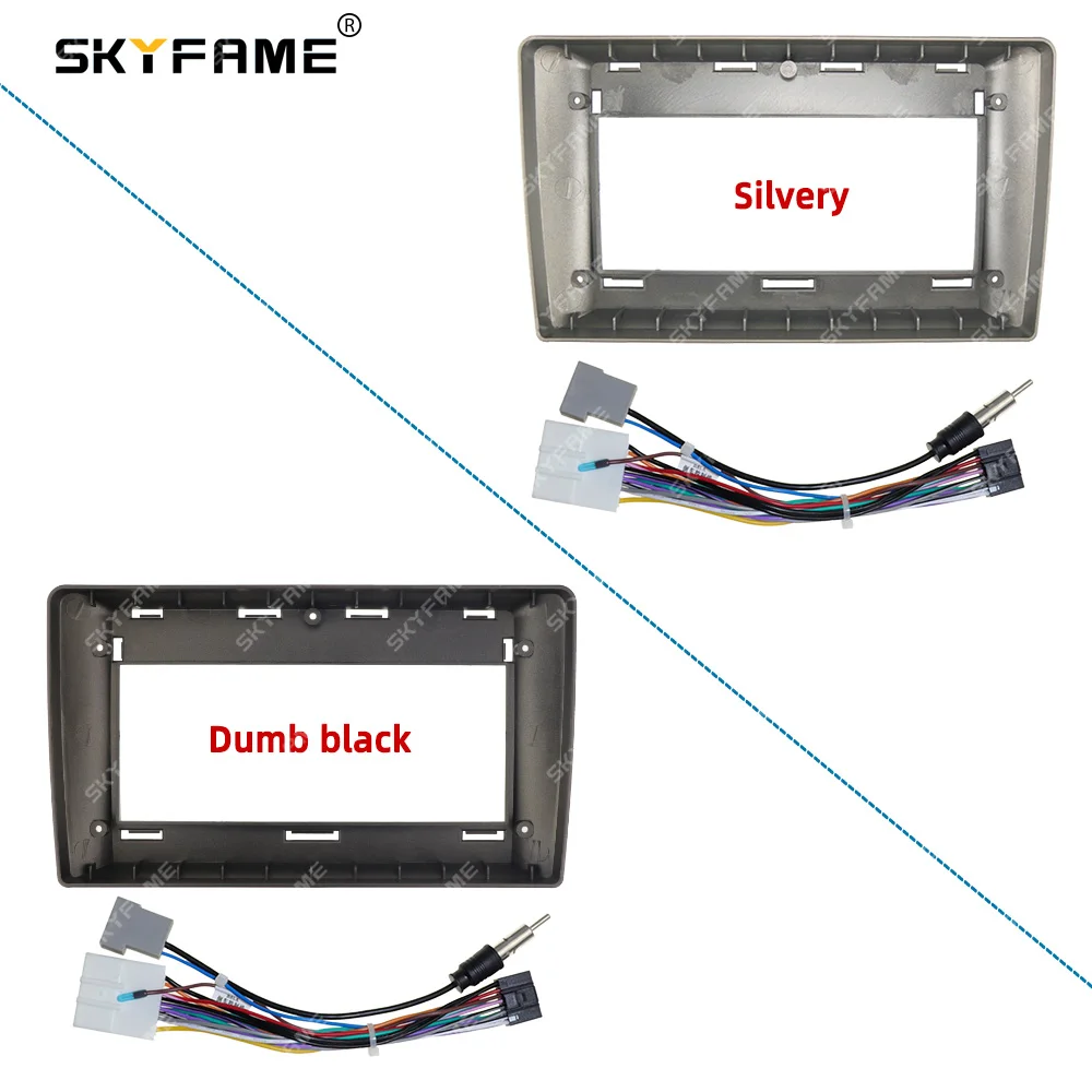 

SKYFAME Car Frame Fascia Adapter Android Radio Dash Fitting Panel Kit For Nissan Tiida