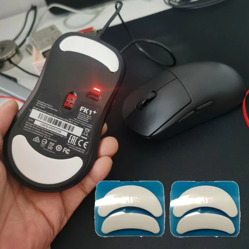 ل Zowie ZA11 ZA12 FK1 FK2 زلاجات الماوس 2 مجموعة استبدال الماوس الإنزلاق قدم دروبشيب