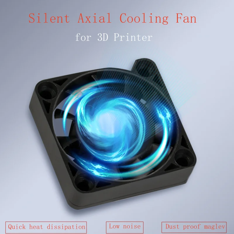 

4010 Fan 24V 0.1A Brushless Cooling Fan Creality 3D Printer Oil Bearing Axial Blower Fan for Ender 3_Ender-3 Neo_Ender_3 Pro