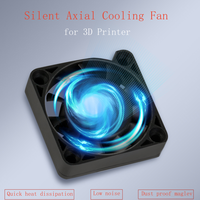 4010 Fan 24V 0.1A Brushless Cooling Fan Creality 3D Printer Oil Bearing Axial Blower Fan for Ender 3_Ender-3 Neo_Ender_3 Pro