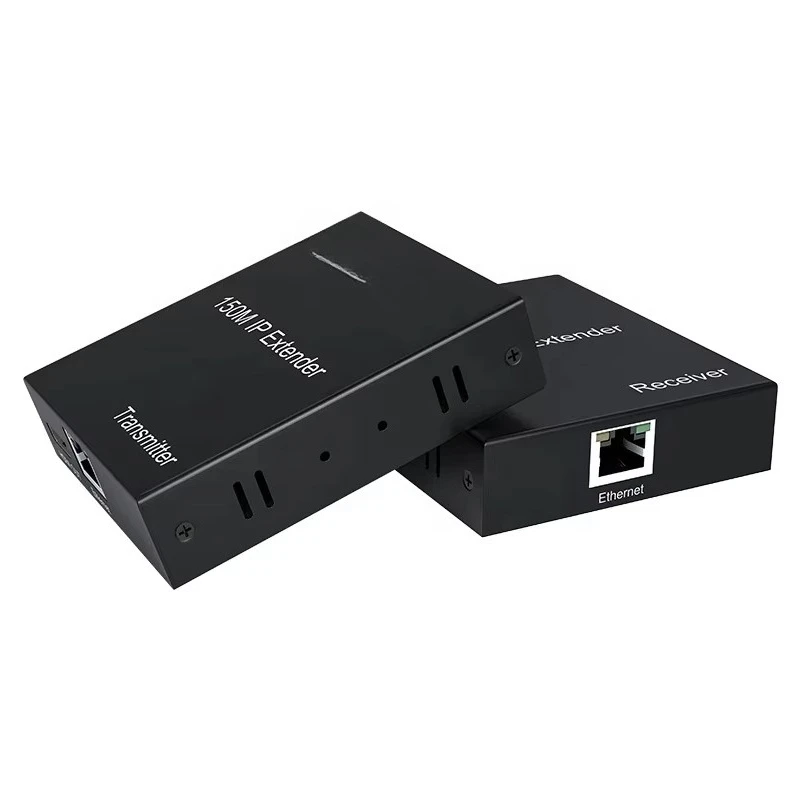 150m IP Extender for Home Theater Systems 7.1 Channels Metal Construction One-to-Many IP Cable for Computer     Sending