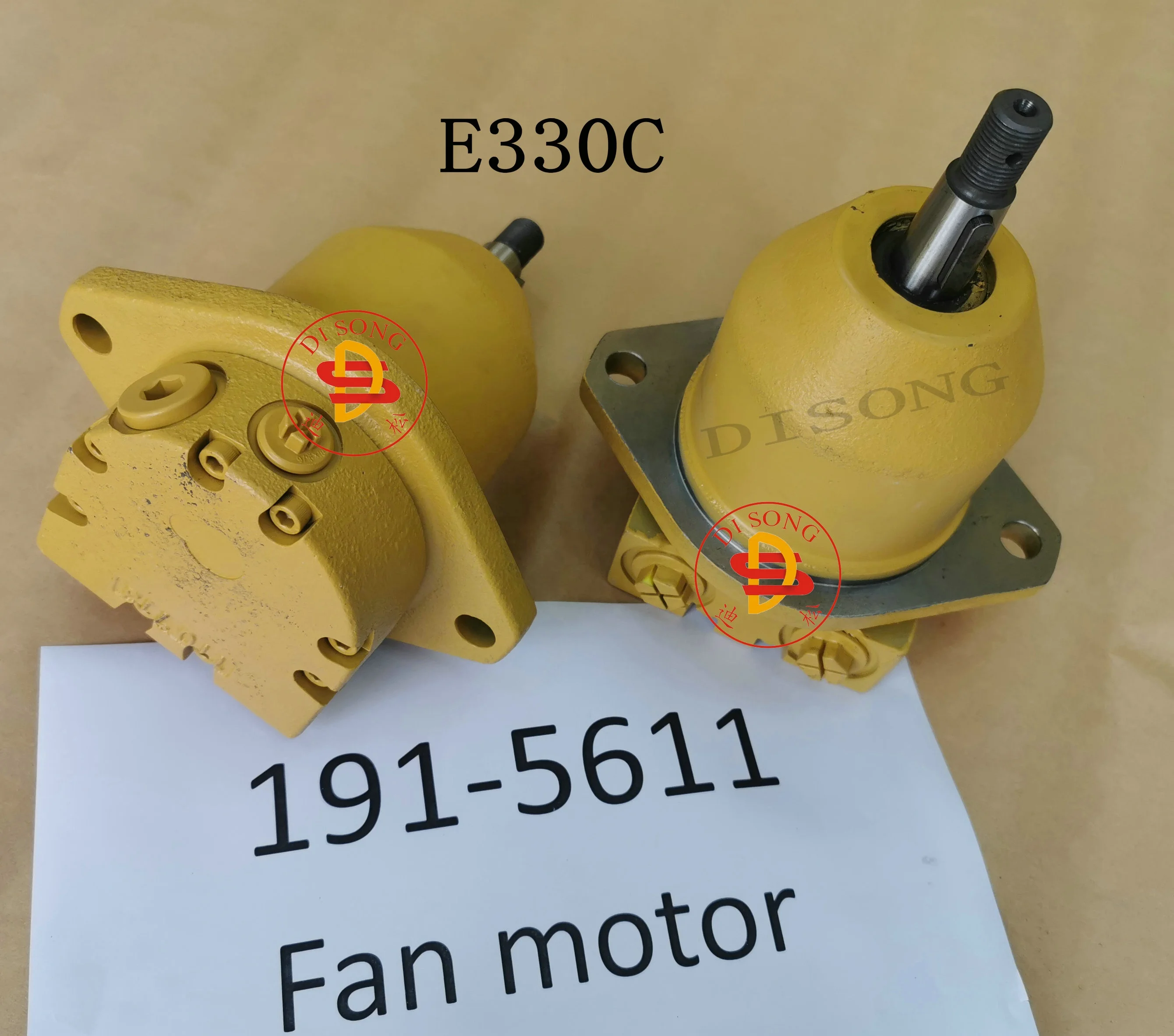 1PCS Excavator spare parts fan motor 191-5611 204-0910 201-3868 for E330C