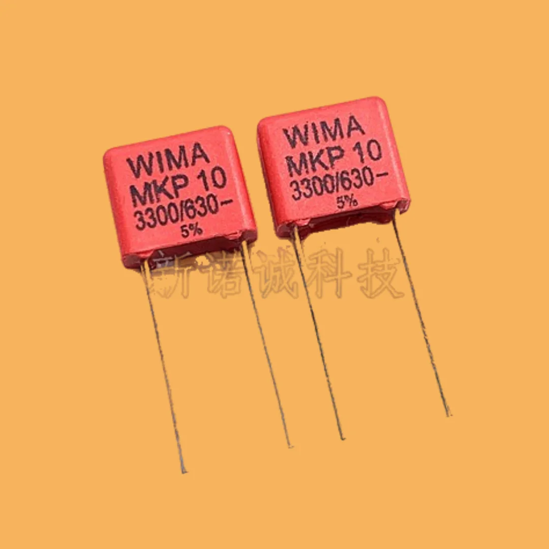

10PCS/ 630V 332 0.0033UF 3300PF 3n3 MKP10 Foot Distance 7.5mm