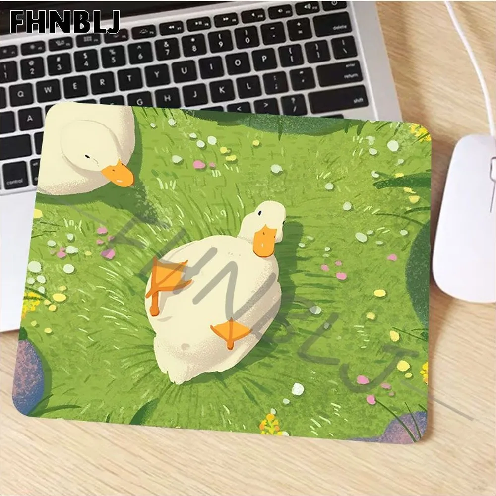 Duck Cute Mousepad Your Own Mats Keyboards Mat Rubber Gaming Mousepad Desk Mat Size For Game Keyboard Pad For Gamer