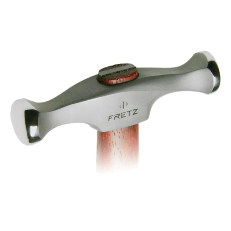 Fretz HMR-401 PrecisionSmith Mini Planishing Hammer Dual Round Flat & Domed Face for Jewelry Ring Sizing Bezel Forming Texturing