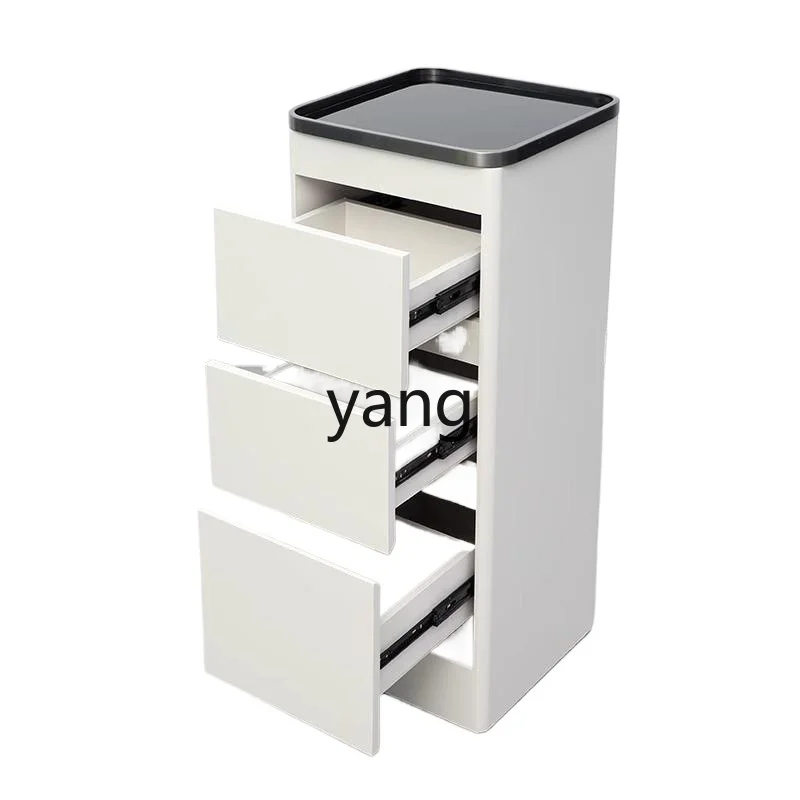 

TGF hair salon tool cabinet hair salon storage rack Internet celebrity small cabinet cart barber shop drawer cabinet