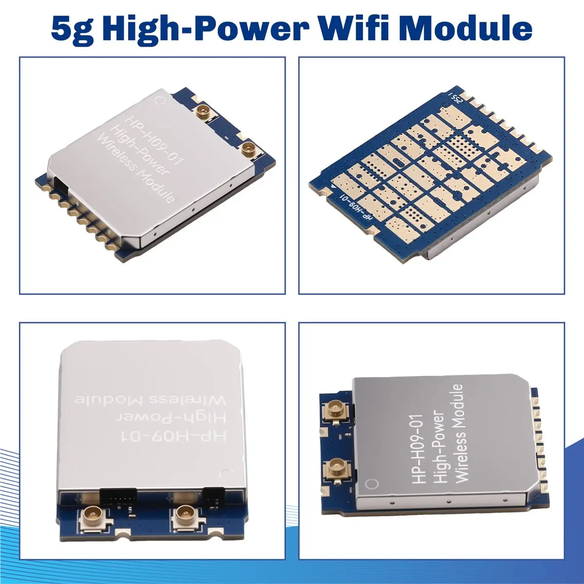 fine Hp-H09 Long-Range Drone 5g High-Power Wifi Module External Pa Aerial Photography Fpv Wireless Image Transmission