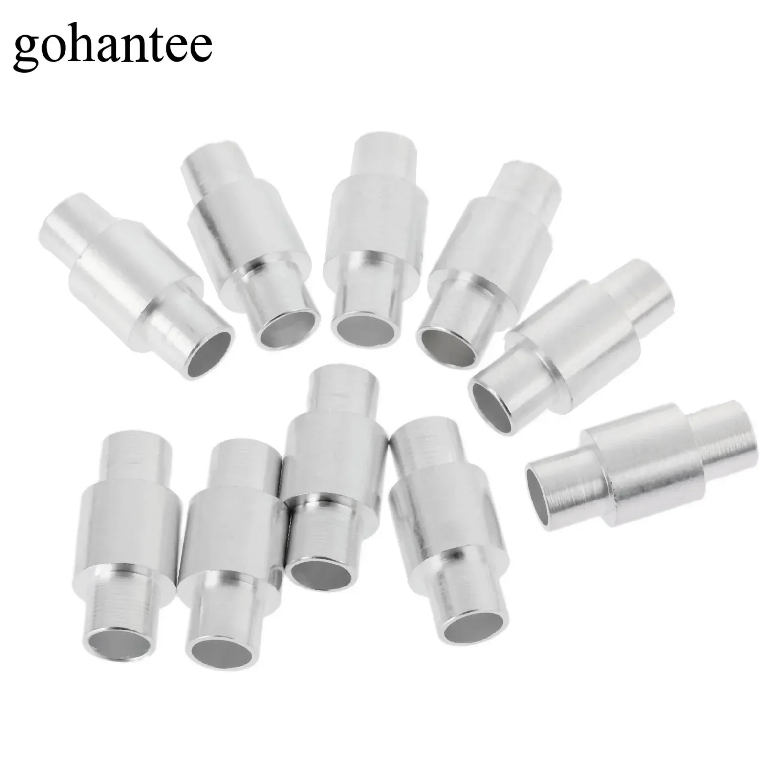 gohantee Skate Wheels Accessory 10PCS Aluminum Skate Wheel Bearing Spacers for Skateboards Stunt Scooter Wheel Speed Skate Wheel