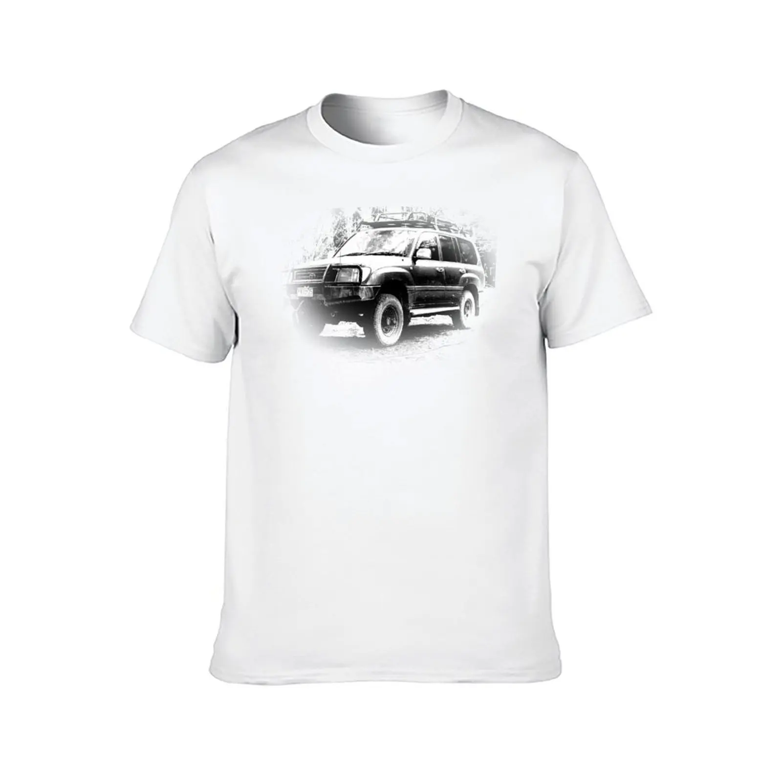 100 Series Toyota Landcruiser T-Shirt anime tshirt vintage anime shirt kawaii clothes vintage t shirts mens white t shirts