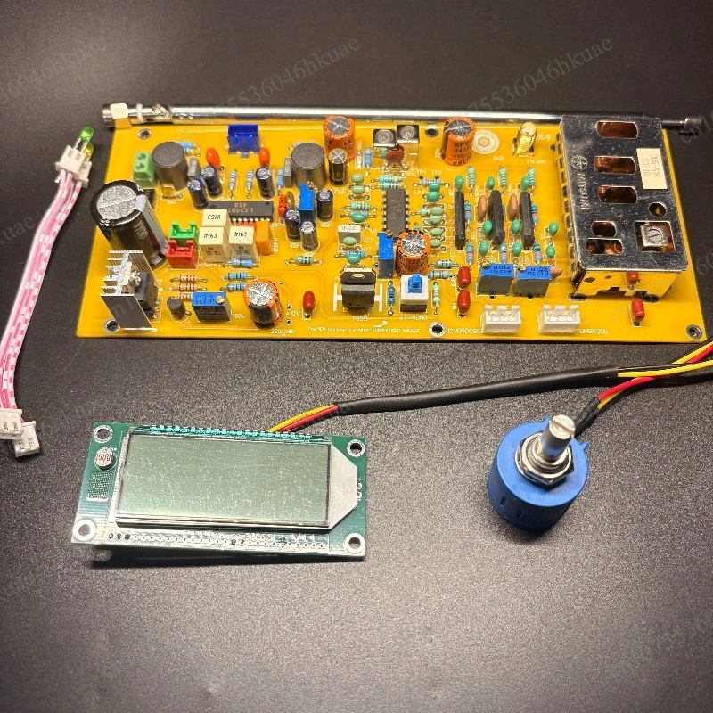 LA1235 HiFi FM Stereo Tuner Vintage Radio Receiver Board Audio Amplifier