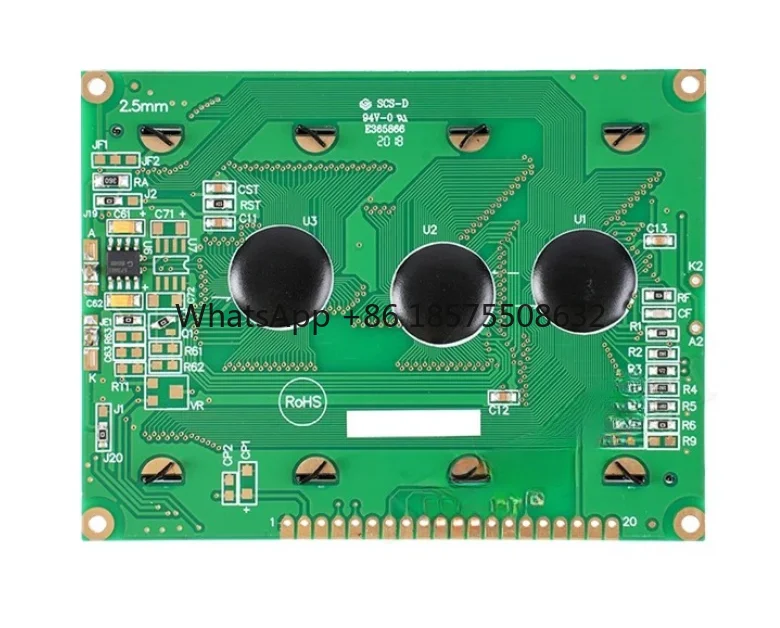 LCD Display Panel for WINSTAR WG12864A-TMI-V#A WG12864A-YYB-VHR MSG12864A MSG12864A-TML-V#N000 12864A REV.T LCD Display Panel