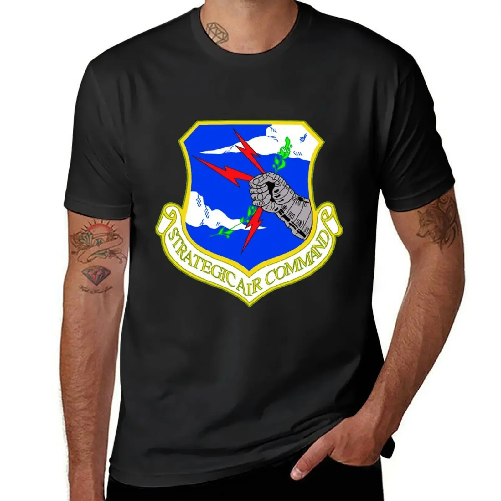 Strategic Air Command Crest Alternate Version T-Shirt graphic tee shirt sublime t shirts for men graphic