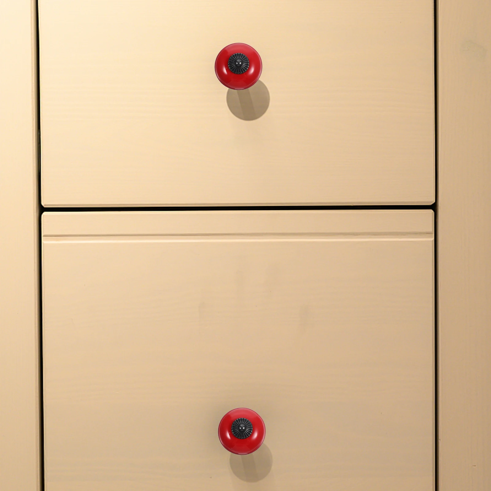 

5 Pcs Dressing Table Ceramic Handle Travel Door Knobs Accessories Decorative Drawer Pulls
