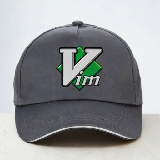 Linux Operating System Baseball cap Tux Penguin Hat Peaked Women's Cap Summer Casual Women VIM Visor Hats