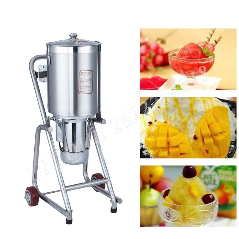 

Stainless Steel 220v Fruit Blender Big Capacity 30L Food Cutter Chopper Ice Block Breaking Machine Slush Maker