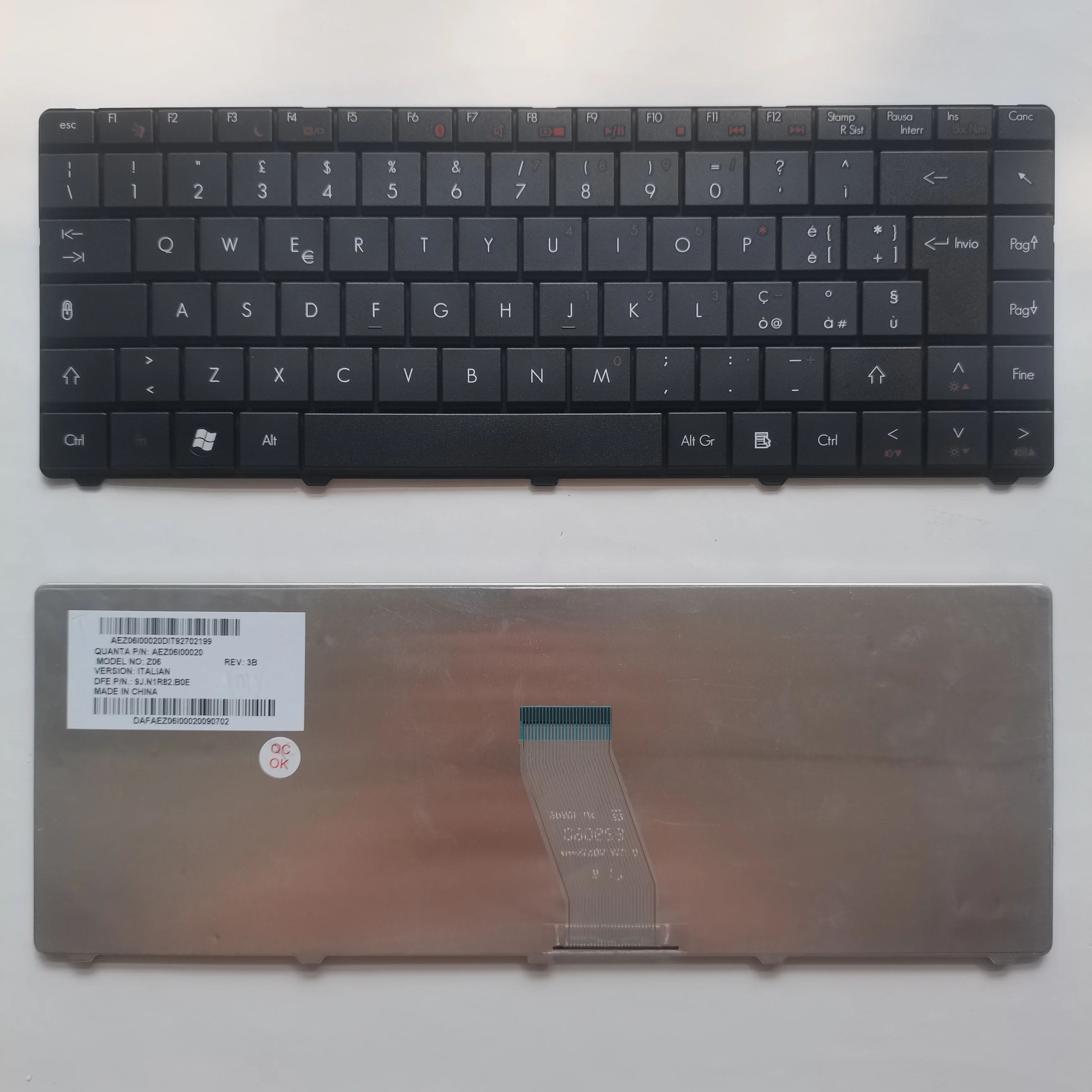 For Acer Aspire 4332 4732 4732Z  eMachines D525 D725 IT Italian Keyboard