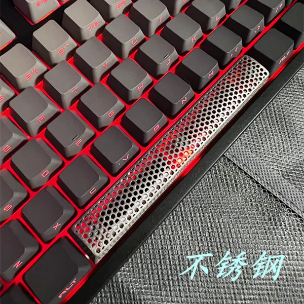 

Space Keycaps Stainless Steel Metal Keycap Five Sided Mesh Transparent Custom Keycaps for Mechanical Keyboards Accessories