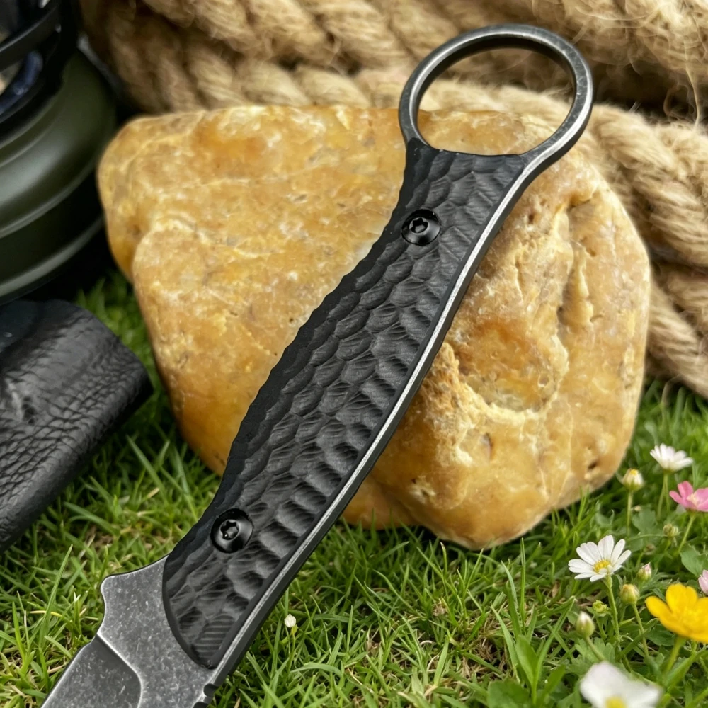 야외 모험용 응급 직선 나이프 (K 쉬스 포함) 고품질 - Bushcraft Knife Fixed 리뷰 및 가격