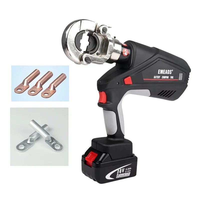 EC-400 Cordless copper and aluminum terminal crimping tools