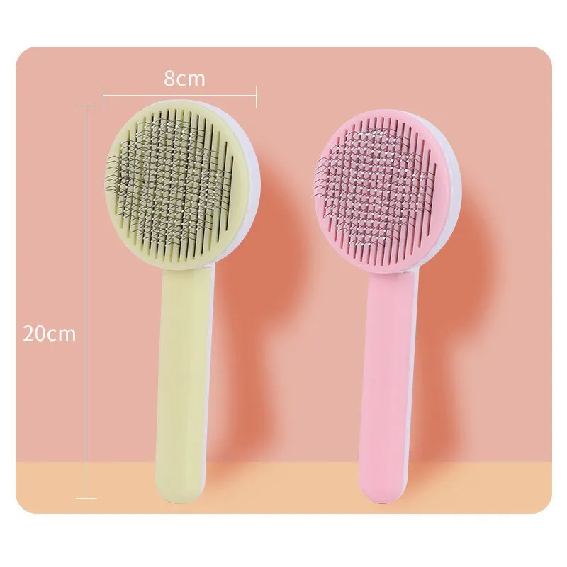 Cat Brush Pet Grooming Brush for Cats Remove Hairs Pet Cat Hair Remover Pets Hair Removal Comb Puppy Kitten Grooming Accessories