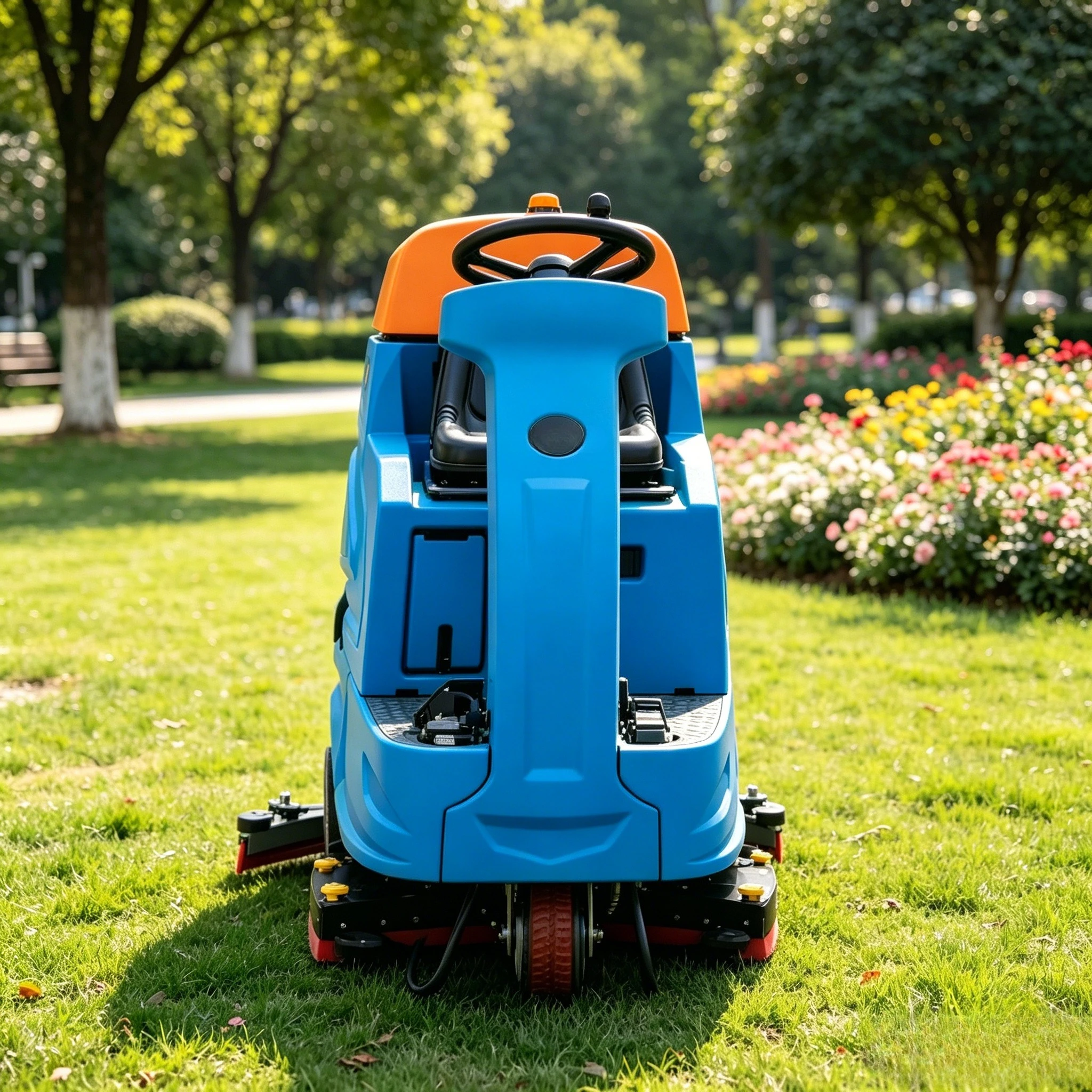 Commercial Cleaning Washing Equipment Motorized Hard Floor Cleaning Machine Industrial Floor Wash Machine Customized