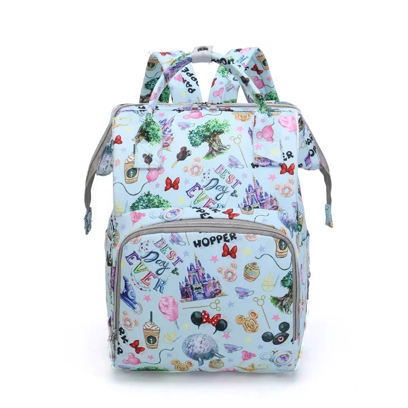 New Backpack, Simple and Fashionable Outing Mother and Baby Bag, Casual Large-capacity Trendy and Fashionable Mommy Bag