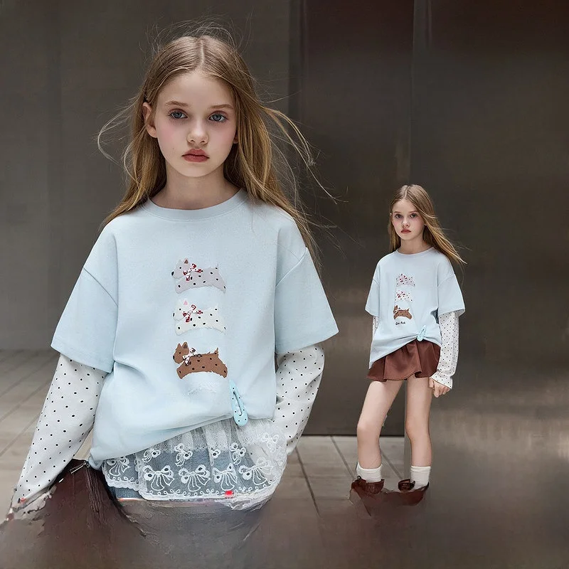 cute-print-long-sleeve-round-neck-t-shirt-for-children-ask-junior-cotton-blend-fabric-autumn-new-style-girls-clothing