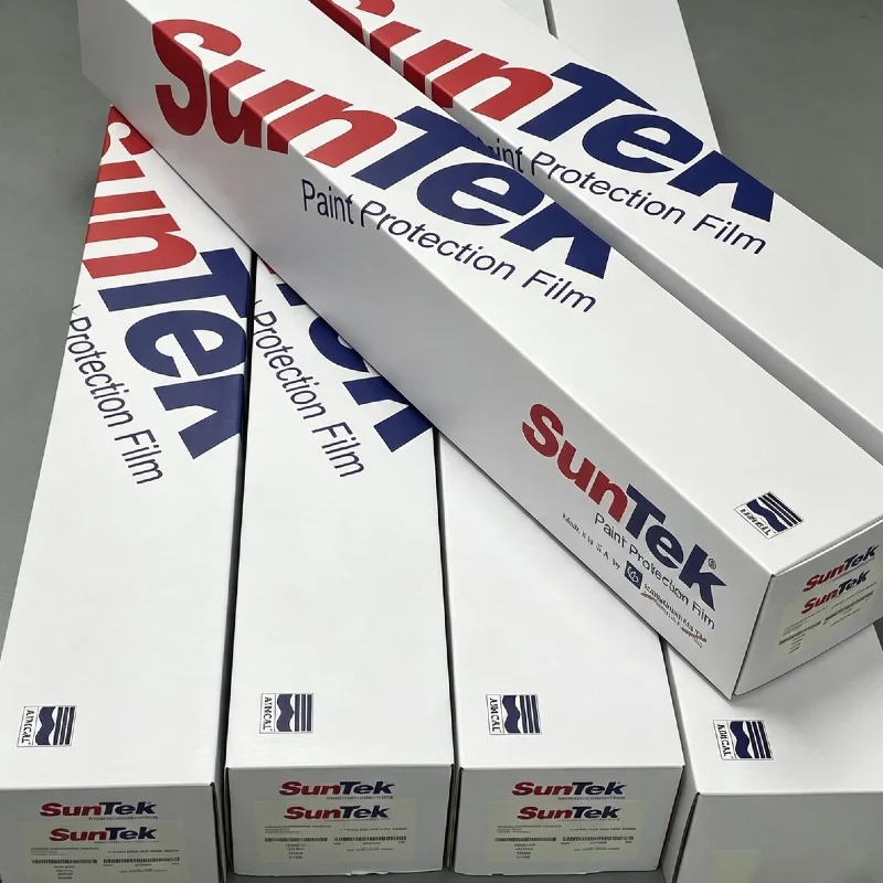Suntek Original American PPF TPU Paint Protection Film Gloss And Matte Transparency Hydrophobic Self Healing Anti-Stain Black
