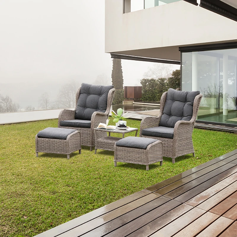 

Double Seat Modern Garden Rattan Outdoor Sofa for Sale Balcony Set